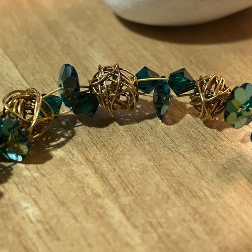 Handmade bracelet new with adjustable clasp