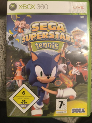 Sega Superstars Tennis Xbox 360 like new, complete
