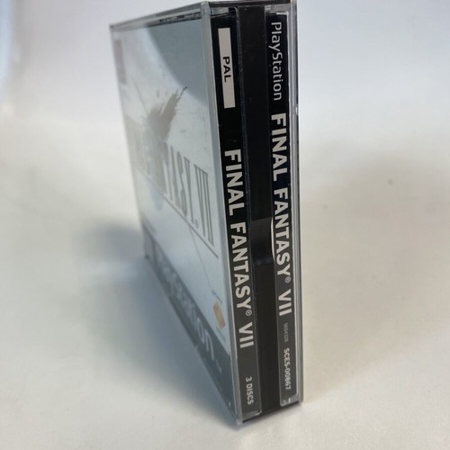 Final Fantasy 7 VII PlayStation 1 PS1 game used, complete English