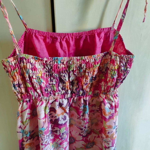 Esprit dress like new, adjustable straps, colorful, size S