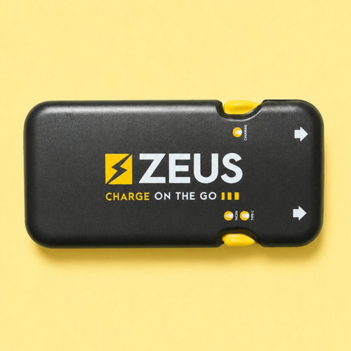 Powerbank Zeus used for charging exchange points
