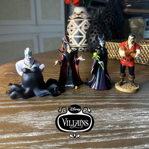Disney Villains συλλεκτικές φιγούρες Ursula, Maleficent, Gaston, Jafar