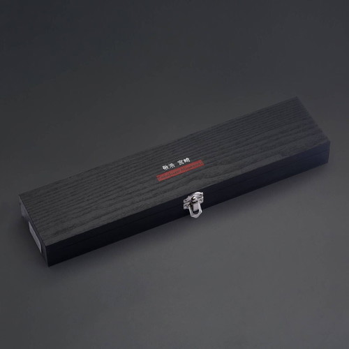 Takahiro Miyazaki Santoku Knife 20cm VG10 Damascus Ebony Handle with Case New