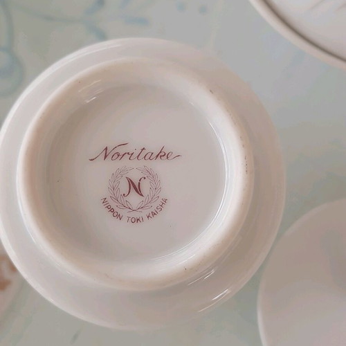 Noritake Japanese food set used, 3 pieces