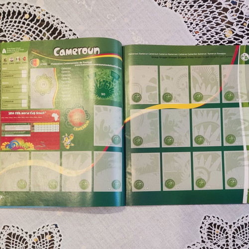 Panini FIFA World Cup Brazil 2014 Sticker Album like new
