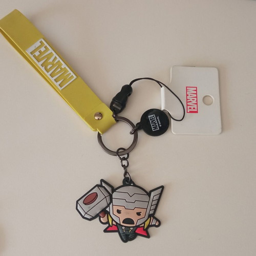 Marvel Miniso Thor keychain new, gray