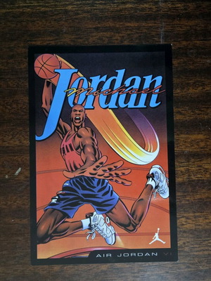 Κάρτα Nike Air Jordan 6 retro σαν καινούργιο (2001)