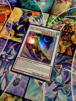 Mecha Phantom Beast Concoruda MP14 Super Rare Yu-Gi-Oh! card