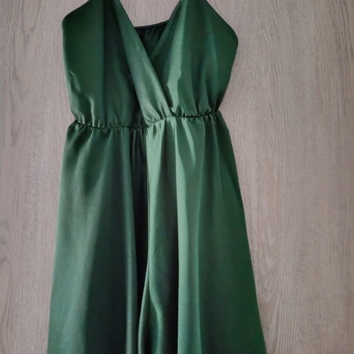 One-piece shorts like new, khaki color, size M