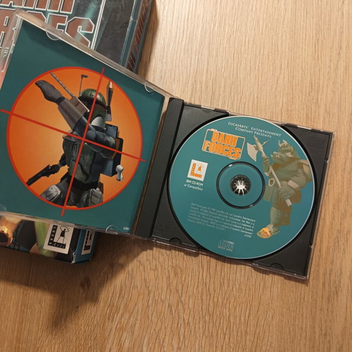 Starwars Dark Forces PC Big Box used, MSDOS action shooting game