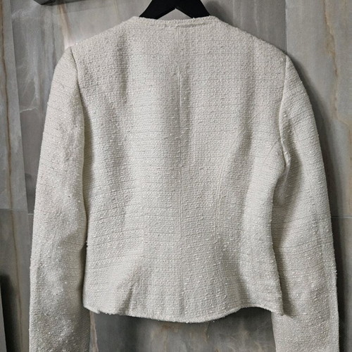 Ice blazer new with tag Calliope, white and silver, size S