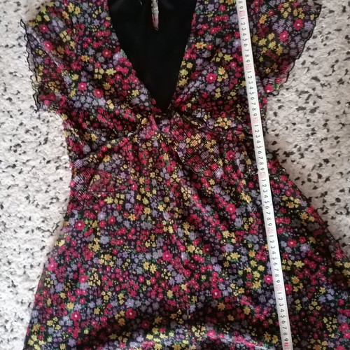 Bershka Floral Playsuit Jumpsuit like new, colorful