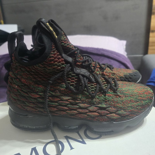 Nike LeBron 15 EP BHM sneakers size 42.5 new