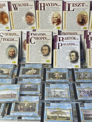 The Great Music Book & CD Collection by Deutsche Grammophon used, classical