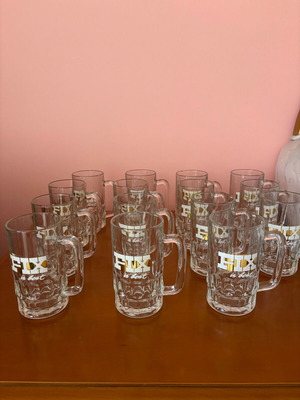 Fix beer glasses like new, pack of 15