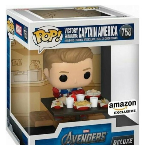 Funko Pop! Avengers Captain America Amazon Exclusive 758 new