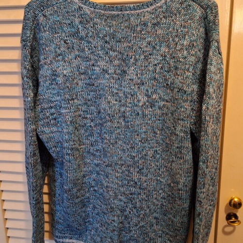 In Linea cotton sweater like new, blue turquoise, size M