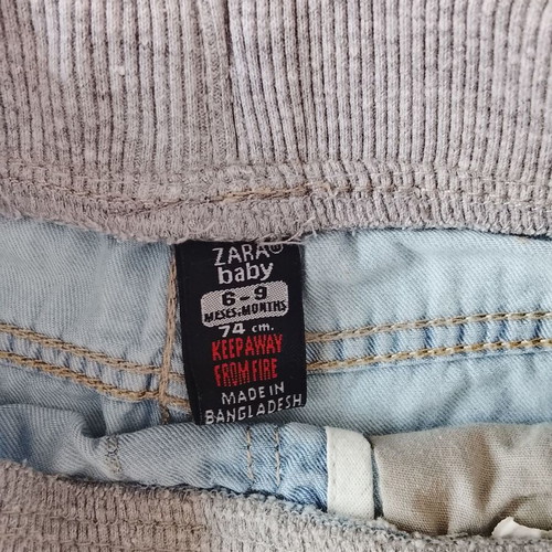 ZARA shorts for baby boy 6/9 months like new