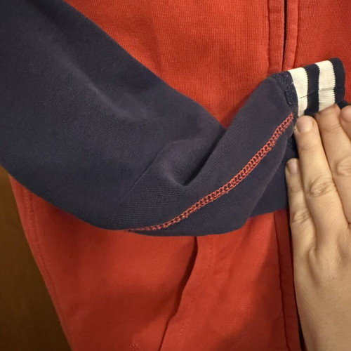 Polo Ralph Lauren Kids Hoodie Size 6 Like New, Red and Blue