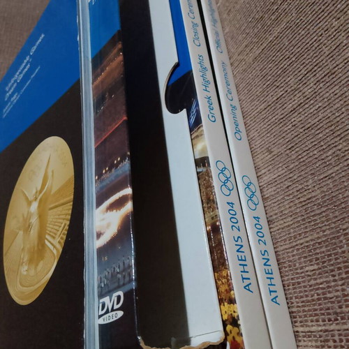 Athens 2004 Olympic Games collectible DVD box set like new