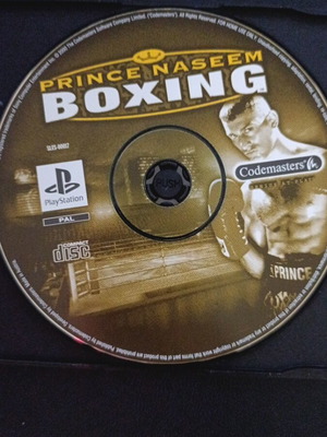 Prince Naseem Boxing PS1 game