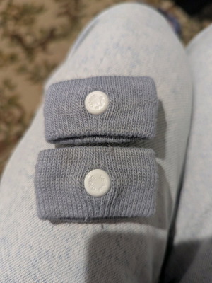 Sea Band adults used, grey bracelets for nausea 2 pcs