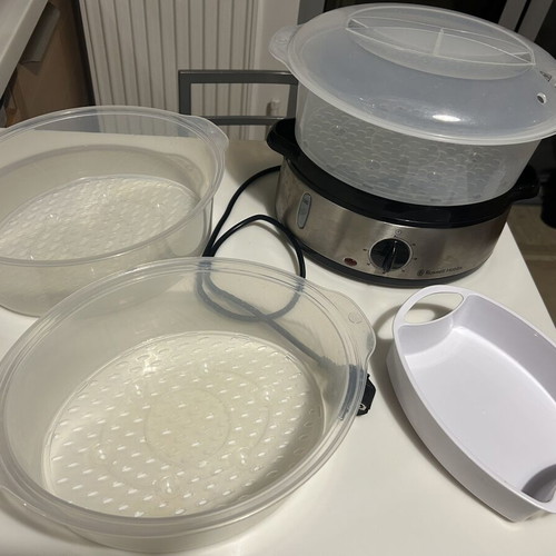 Russell Hobbs Steam Cooker like new, 9 liters, 3 cooking levels