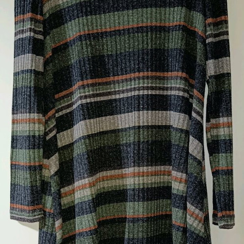 Helmi striped turtleneck dress like new, size L