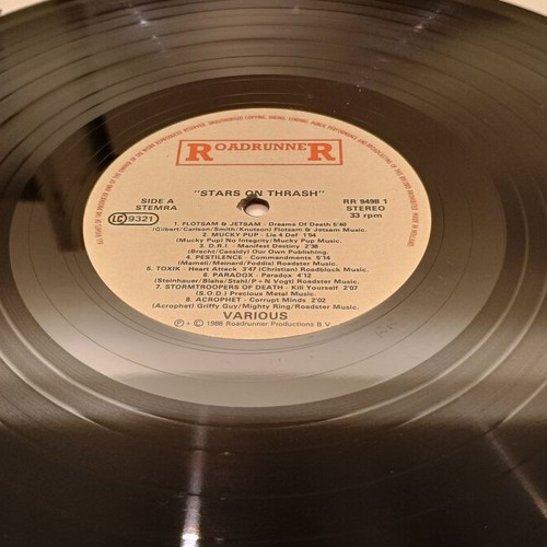 Stars On Thrash vinyl near mint, metal