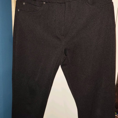 Black elastic pants medium used