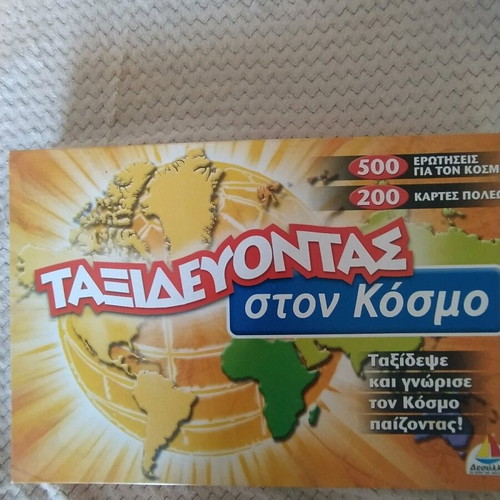 Board game Traveling the World like new