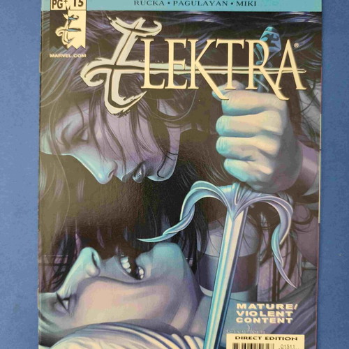 Elektra Vol 2 Issue 15 comic book used
