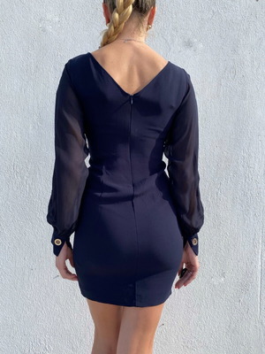 PENNYBLACK dress blue size S like new