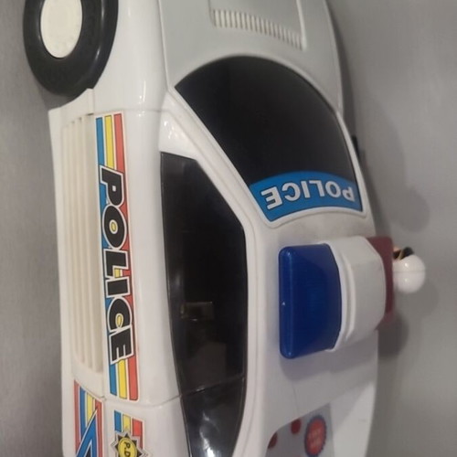 Vintage police car used with sounds, light and motion