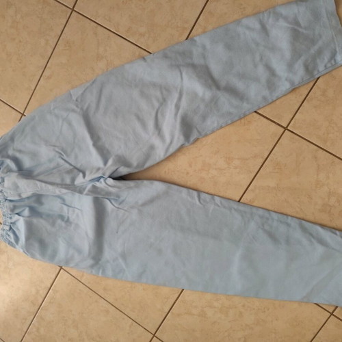 Jean pants like new, one size, turquoise