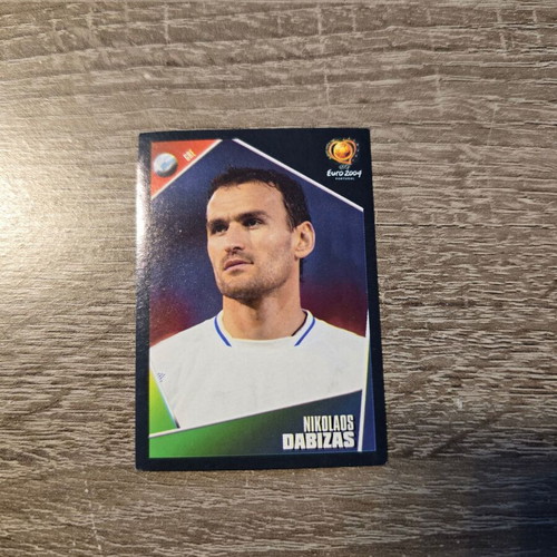 Panini UEFA Euro 2004 Nikolaos Dabizas #32 sticker like new
