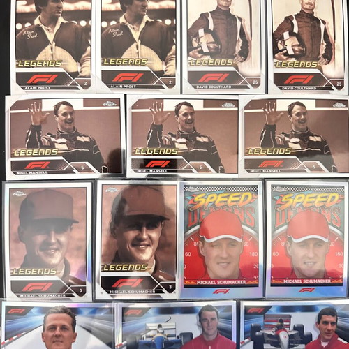 F1 Legends Topps 2023 trading cards new