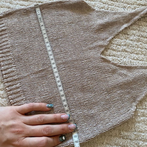 Πλεκτό τοπ Small - Medium σαν καινούργιο, μπεζ