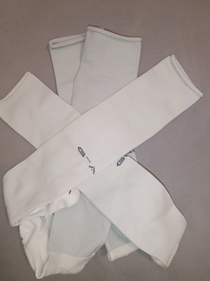 GSA football socks new, white and grey, size 40