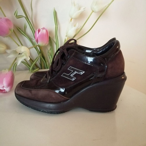 Hogan Interactive women's shoes used, brown size 37.5