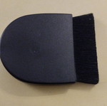 Vinyl cleaning brush new, soft foldable section