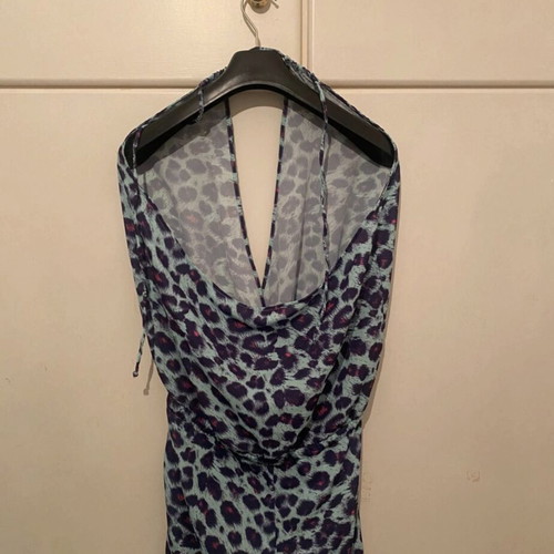 One-piece shorts SugarFree like new, purple and turquoise