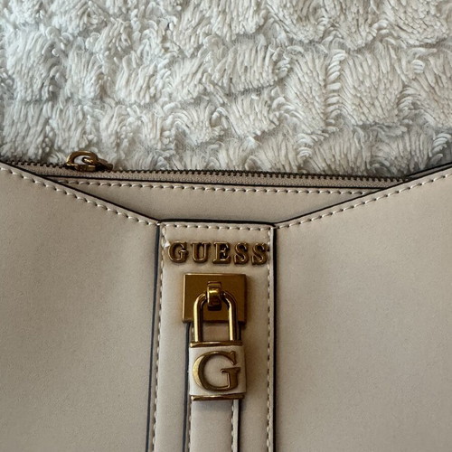 Guess Ginevra Elite Shoulder Bag like new, beige pink