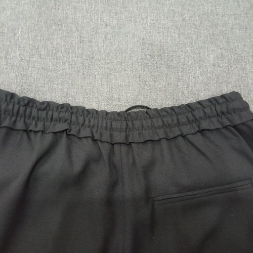 Zara summer black pants XS used, office style, ankle length