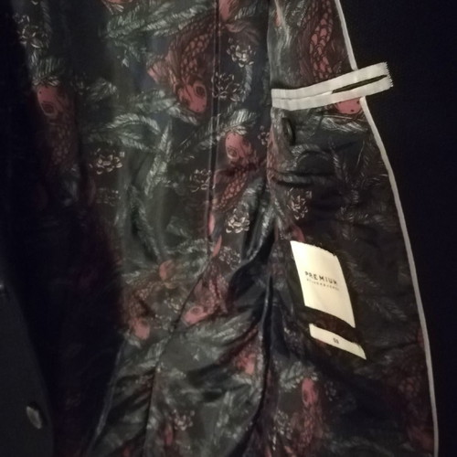 Jack and Jones and 7SQR jackets size 50 like new, black and grey checkered