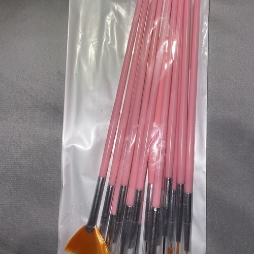 Nail art set with 14 brushes and 5 dotting tools