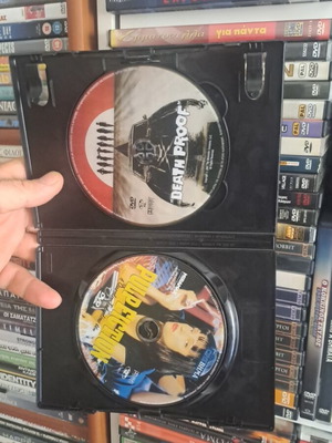 Death Proof και Pulp Fiction DVD μεταχειρισμένο, δράσης και θρίλερ