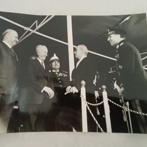 Konstantinos Karamanlis photo parade Athens 1975 used