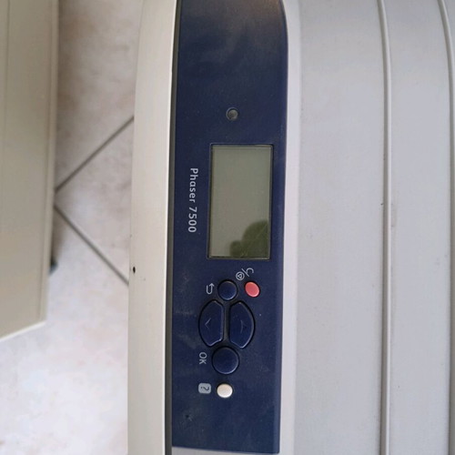 Phaser 7500 multifunction printer used