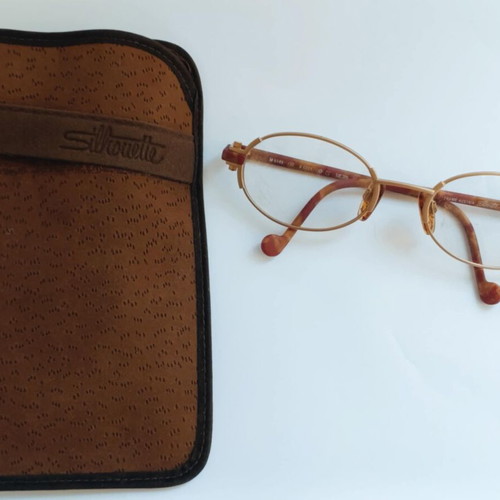 Silhouette Austria Eyeglasses Frame like new, brown M6149/30 V651